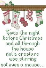 Sue Hillis Designs L147 Christmas stockings