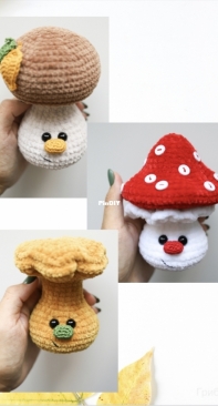 Isaeva Toys - Isaeva Ekaterina - Исаева Екатерина - Mushrooms - Грибы - Russian