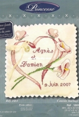 Princesse 1683 - Coussin Mariage PCS