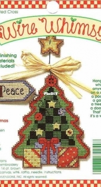 Dimensions 72254 Wire Whimsy Christmas Wish