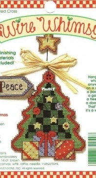 Dimensions 72254 Wire Whimsy Christmas Wish