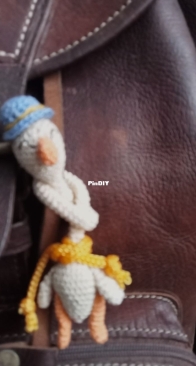 Goose tie for bag