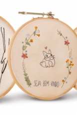 Modern Embroidery - Mixed  Frame Techniques - Portuguese