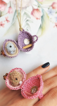 Elen Dan - Elena Daniliuk - Ring Locket tranformer