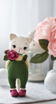 Ludaorlova Toys - Lyudmila / Ludmilla Orlova - Emma the Cat - Кошечка Эмма - Russian