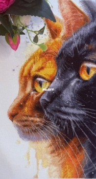 World of Embroidery MV043 - Red and Black by Inna Baydenko/ Baidenko SAGA