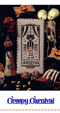 The Witchy Stitcher - Creepy Carnival from Witchy Stitching PCS + XSD