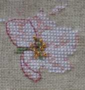 Apple Blossom Biscornu - Faby Reilly