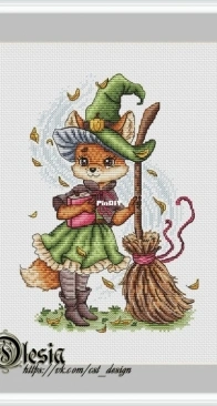 Red Haired Witch Fox by Olesia Gavrilova