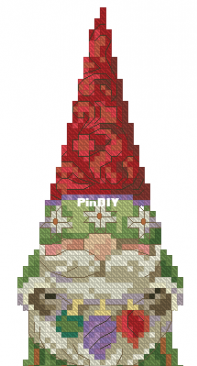 Mill Hill - Jim Shore JS20-2215 Gnome With Ornaments XSD