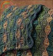 Eleanor Albano Miles- EACO211 Earthy Homespun Afghan
