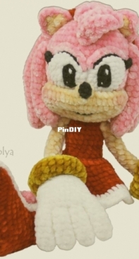 Olya Usolya amigurumi - Olya Usoltseva - Pink Rascal