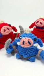 Club Crochet - Louies Loops - Louis Mensinger - Crocheted Bokoblin Amigurumi