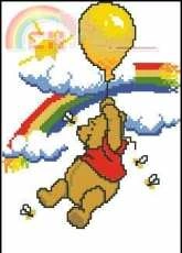 Vervaco 76.934 Pooh Birth Record PCS