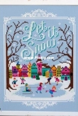 Let It Snow - Snow Town by Emma Congdon from Cross Stitch Crazy 210 PCS