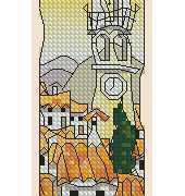 Michael Powell BM002 - Spanish Hill Town bookmark