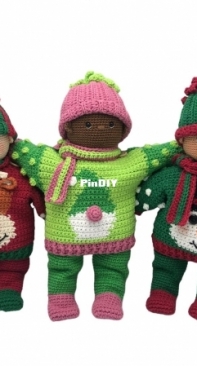 Jookz creaties - Joke Postma - Wrong Cristmas Sweater for Guusje - Foute Kersttruien voor Guusje - Dutch