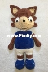 Circulo - Fox Amigurumi  - Portuguese - Free