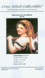 Cross Stitch Collectibles BOU-06 -  Returning From the Market