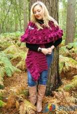 Woodland Berry Wrap by Lorraine Hearn/ mypdfpatterns