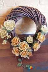 couronne de roses