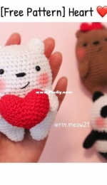 RIN Crochet - rin.meow21 - Heart - Free