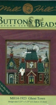 Mill Hill Button & Beads Autumn Series MH14-1923 Ghost Town