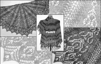 Zauberfeuer Shawl/Tuch by Birgit Freyer - German
