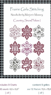 Marjorie massey- country snowflakes I