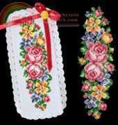 beautiful rose bookmark