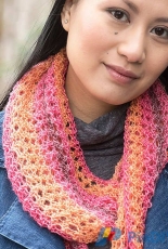 Berroco- Trelawny Scarf by Donna Yacino -Free