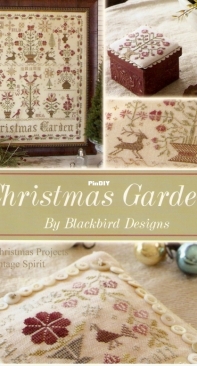 Blackbird Designs--Christmas Garden--XSD