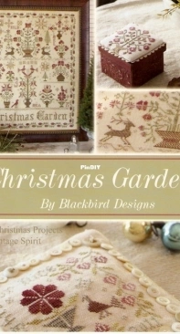 Blackbird Designs--Christmas Garden--XSD