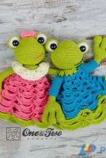 One and Two Company - Carolina Guzman - Kelly the Frog Blanket