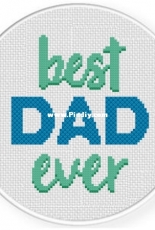 Daily Cross Stitch - Best Dad Ever