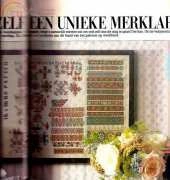 Sampler with motifs and rands from Ariadne magazine 04.88
