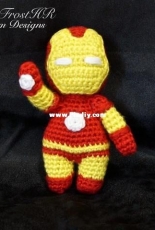 MistyFrostHR Custom Designs - Iron man 6 inches Plush Doll - Free