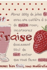 Lili Points G023 Mon ptit Lait Fraise .xsd & pcs