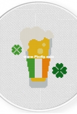 Daily Cross Stitch - Irish Beer