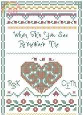 Candamar Designs - When This You See Sampler - Robin Kingsley