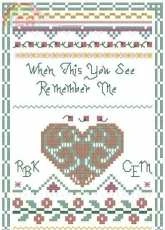 Candamar Designs - When This You See Sampler - Robin Kingsley