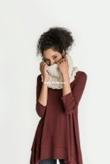 Jasper Jumbo Cowl by Nancy Ekvall-Free