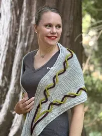 Fragmented Dream Shawl by Makenzie Alvarez