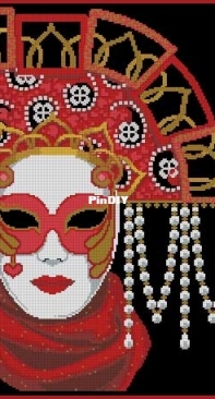 CSDRinna - Mask of Mardi Gras Red XSD