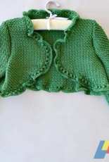 Crochet bolero for 5 years old girl - Mondays Crochet -free