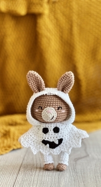 Little Bichons - Marlene Hurtrait - Henry the Ghost Bunny - Free