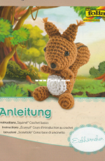 Folia - Unknown designer - Squirrel - English - German - French - Italian