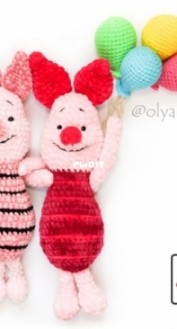 Olya Usolya Amigurumi - Olya Usoltseva - Piglet - Russian
