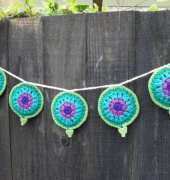 Crochet with Raymond - Lotus Mandala Prayer Flag