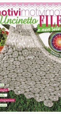 Motivi all Uncinetto Filet (Filet Crochet) - No. 54 Italian